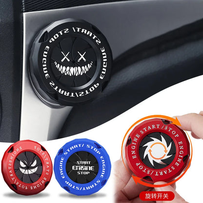 ⚡⚡Car Start Button Zinc Alloy Cover