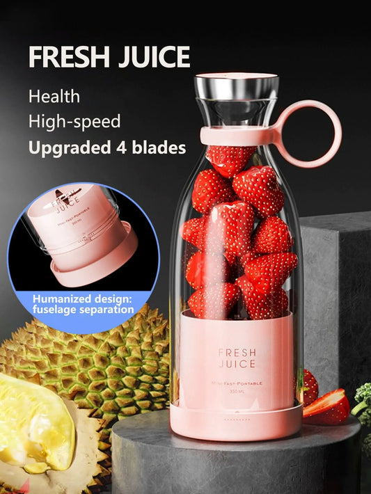Compact Electric Portable Blender: Mini Marvel for On-the-Go Mixing