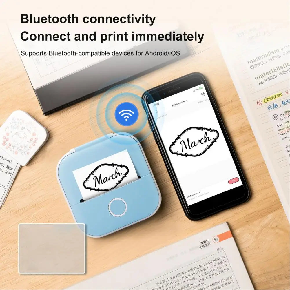 The Pocket Printer: Print On-the-Go!