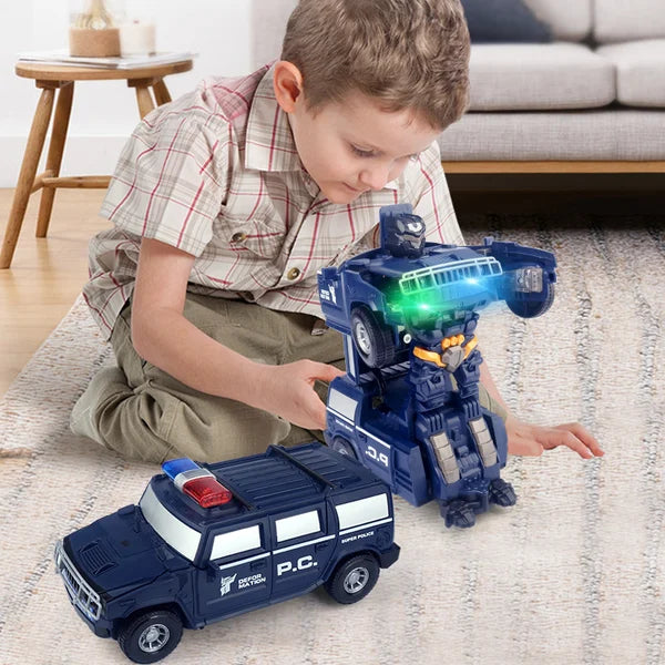 Transforming Robot Model Toy Car