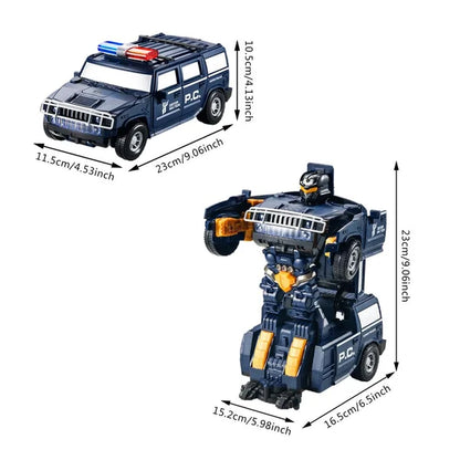 Transforming Robot Model Toy Car