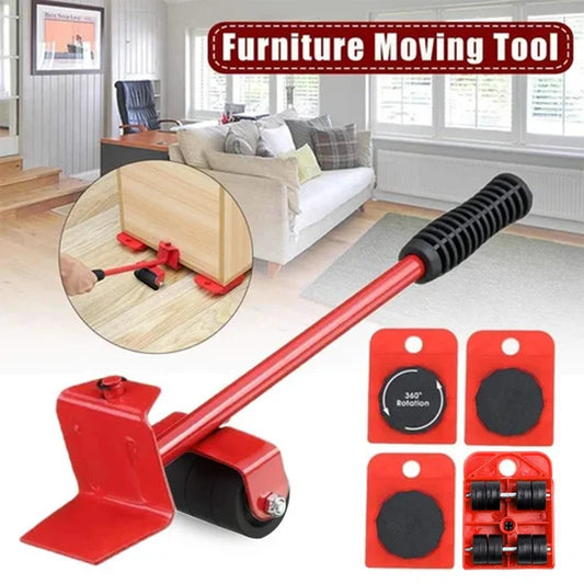 Furniture lift mover tool set