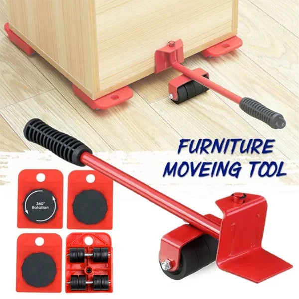 Furniture lift mover tool set