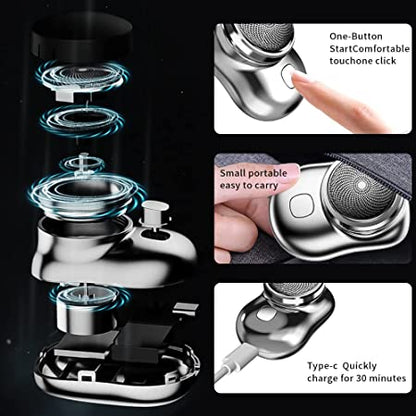 Portable Mini Electric Shaver